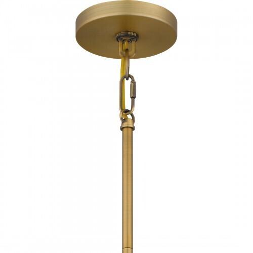 Quoizel QPP6183AB Quoizel Piccolo Pendant Mid pendant 1 light aged brass Mini Pendant