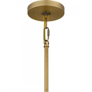 Quoizel QPP6183AB Quoizel Piccolo Pendant Mid pendant 1 light aged brass Mini Pendant