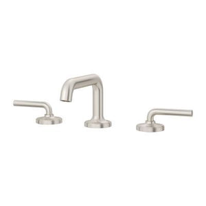 Pfister Brushed Nickel 2-handle 8" Widespread Bathroom Faucet LG49-TNTK