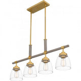 Quoizel BKT436LG Burkett Island 4 lights light gold Island Light