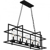 Quoizel DMN537EK Damien Outdoor chandelier 5 lights earth black Island Light