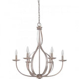 Quoizel SER5006IF Serenity Chandelier 6-light italian fresco Chandelier