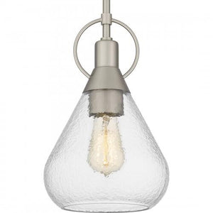 Quoizel QPP6187BN Quoizel Piccolo Pendant Mini pendant 1 light brushed nickel Mini Pendant