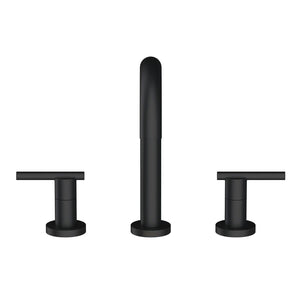 Gerber D303658BS Parma Two Handle Widespread Lavatory Faucet - Satin Black