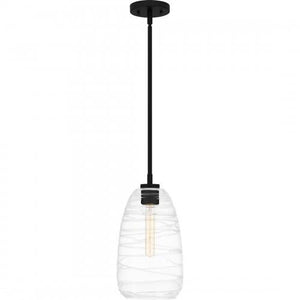 Quoizel QPP6165MBK Quoizel Piccolo Pendant Mini pendant 1 light matte black Mini Pendant