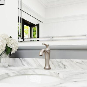 Pfister Brushed Nickel Tisbury Single Control Bath Faucet LG42-TB0K