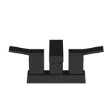 Gerber D307019BS Satin Black Avian Two Handle Centerset Lavatory Faucet