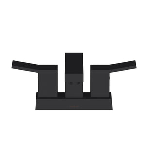 Gerber D307019BS Satin Black Avian Two Handle Centerset Lavatory Faucet