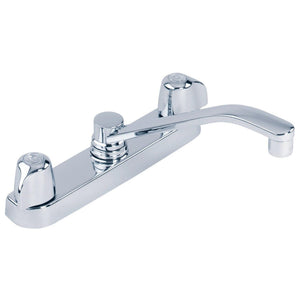 Gerber G0042406 Chrome Classics Two Handle Kitchen Faucet Deck Plate MOUNTED...