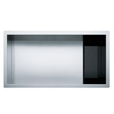 FRANKE CLV110-31 Crystal 32.5-in. x 19.0-in. 16 Gauge Stainless Steel Undermount Single Bowl Kitchen Sink - CLV110-31 In Diamond