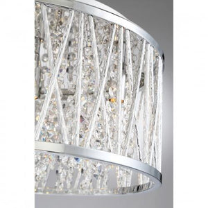 Quoizel PCCC1614C Crystal Cove Flush mount polish chrome 4lts Flush Mount