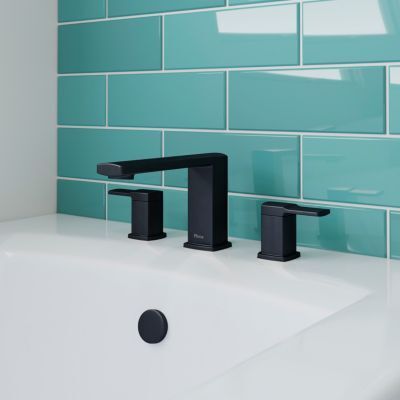 Pfister Black Deckard 3-hole Roman Tub, Trim Only RT6-5DAB