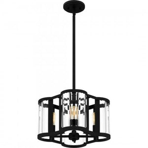Quoizel QP6193MBK Quoizel Pendant Pendant 4 lights matte black Pendant