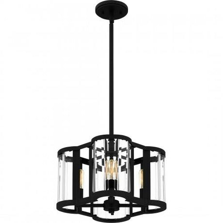Quoizel QP6193MBK Quoizel Pendant Pendant 4 lights matte black Pendant