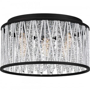 Quoizel PCCET1616MBK Celeste Flush mount 5 lights matte black. Flush Mount