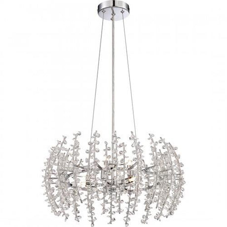 Quoizel VLA2820C Valla Pendant plsh chrm  20"d Pendant