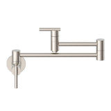 Gerber D205058 Chrome Parma Wall Mount Kitchen Pot Filler