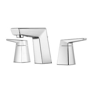 Pfister Polished Chrome Arkitek 8" Widespread Lavatory Faucet LG49-LPMC