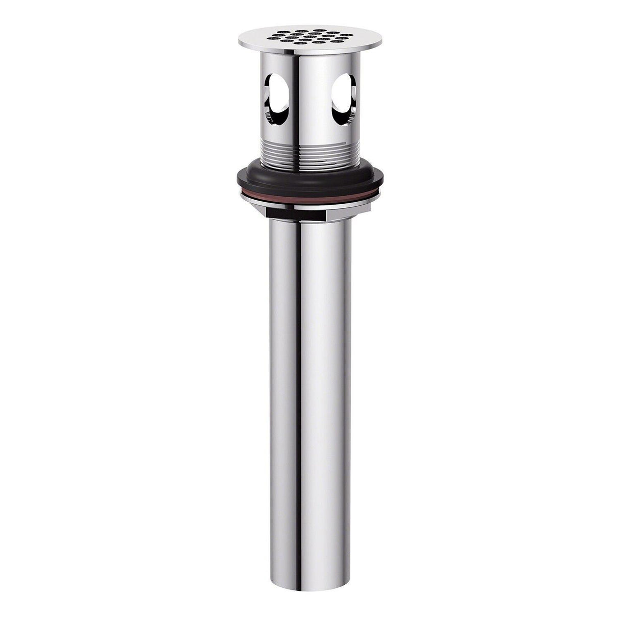 Gerber DA505084BN Brushed Nickel 1 1/4" Metal Grid Strainer Assembly With Overflow
