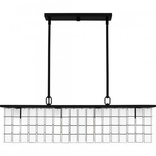 Quoizel SGL434MBK Seigler Island 4 lights matte black Island Light