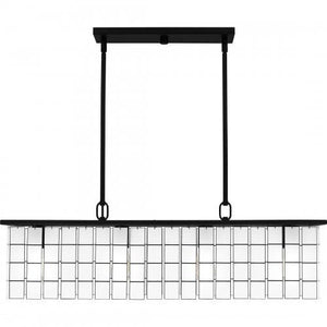 Quoizel SGL434MBK Seigler Island 4 lights matte black Island Light