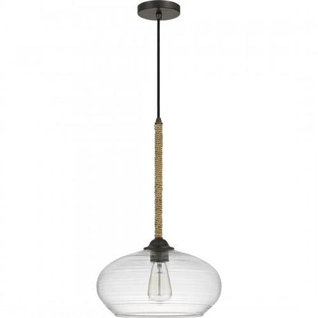 Quoizel QPP4033TK Merino Mini pendant 1 light tarnished bronze Mini Pendant