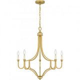 Quoizel MAB5026LG Mabel Chandelier 5 lights light gold Chandelier