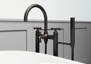 Pfister Tuscan Bronze Tisbury Free Standing Tub Filler LG6-1TBY