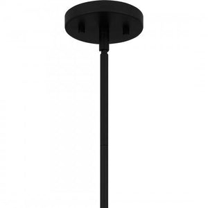 Quoizel QPP6192MBK Quoizel Piccolo Pendant Mid pendant 1 light matte black Mini Pendant