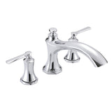 Gerber D300928T Chrome Draper Three Piece Roman Tub Trim Kit