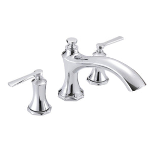 Gerber D300928T Chrome Draper Three Piece Roman Tub Trim Kit