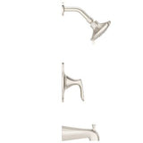 Weller 1-Handle Tub & Shower Trim in Brushed Nickel