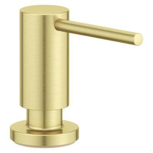 Modern Kitchen Soap Dispenser in Brushed Gold