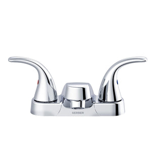 Gerber G0043153W Chrome Maxwell Se Two Handle Centerset Lavatory Faucet W/ Metal ...
