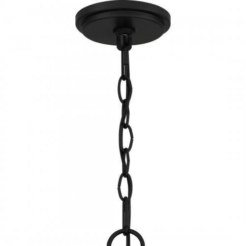 Quoizel QCH5577MBK Quoizel Chandelier Chandelier 6 lights matte black Chandelier