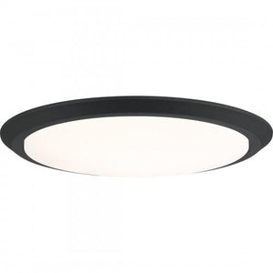 Quoizel VRG1620EK Verge Flush mount led light earth black Flush Mount