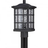 Quoizel SNN9009K Stonington Outdoor post mystic black Outdoor Lantern