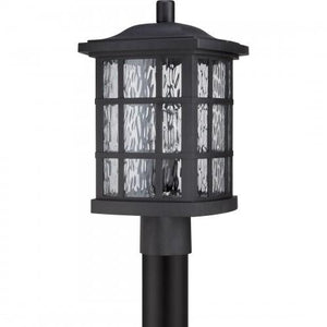 Quoizel SNN9009K Stonington Outdoor post mystic black Outdoor Lantern