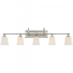 Quoizel NL8605BN Nicholas Bath fixture 5 light brsh nikl Bath Light