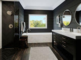 Contempra 2-Handle Roman Tub Trim Handles in Brushed Nickel