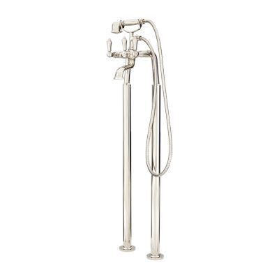 Pfister Polished Nickel Traditional Free Standing Tub Filler LG6-1TFD
