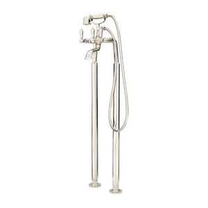 Pfister Polished Nickel Traditional Free Standing Tub Filler LG6-1TFD