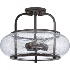 Quoizel TRG1716OZ Trilogy Semi flush old bronze Semi-Flush Mount