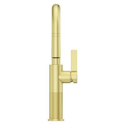 Pfister Brushed Gold 1-handle Pull-down Kitchen Faucet