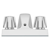 Pfirst Series 2-Handle 4" Centerset Bathroom Faucet in Polished Chrome