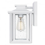 Quoizel WKF8407W Wakefield Outdoor wall 1 light white lustre Outdoor