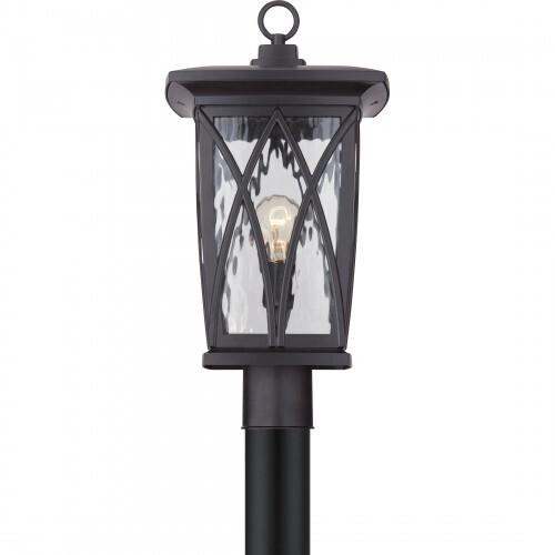 Quoizel GVR9010K Grover Outdoor post mystic black Outdoor Lantern