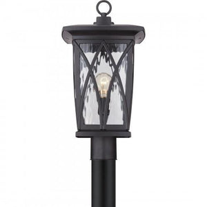 Quoizel GVR9010K Grover Outdoor post mystic black Outdoor Lantern
