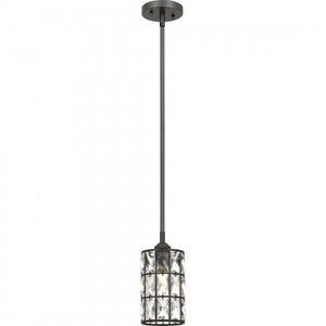 Quoizel QPP4046WT Oliver Mini pendant 1 light  western bronze Mini Pendant