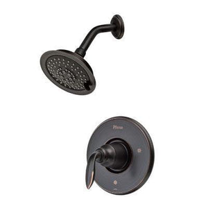 Avalon 1-Handle Shower Only Trim Kit in Tuscan Bronze